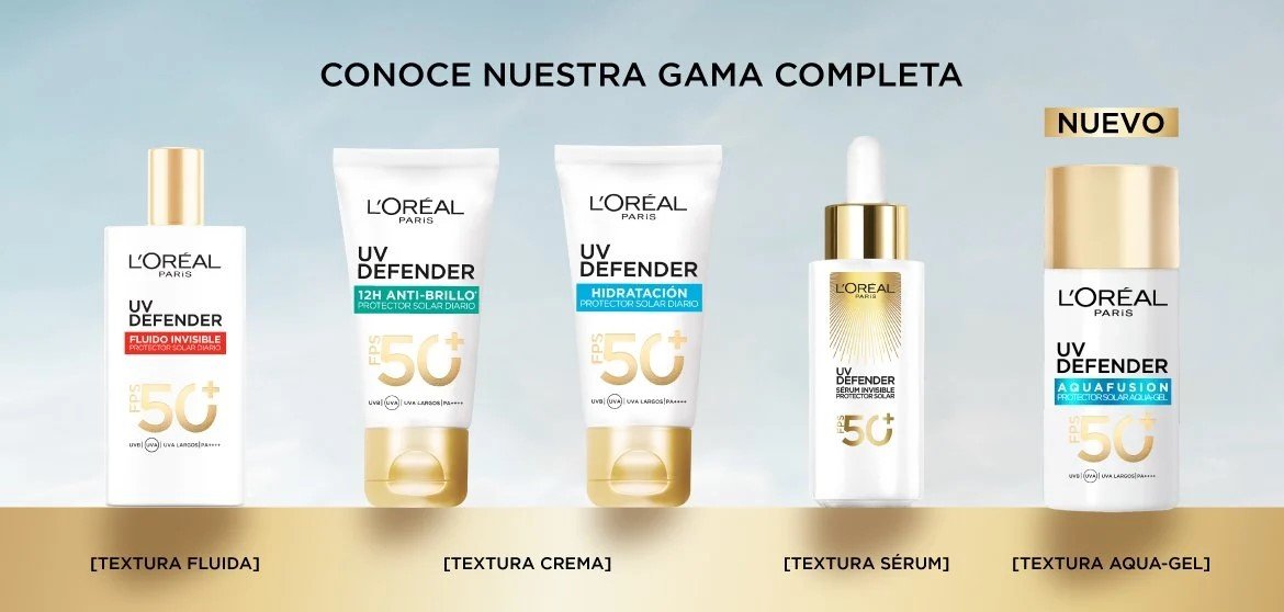 Oap Skincare Website Uv Defender 25 Gama Completa 1170x558px Mx